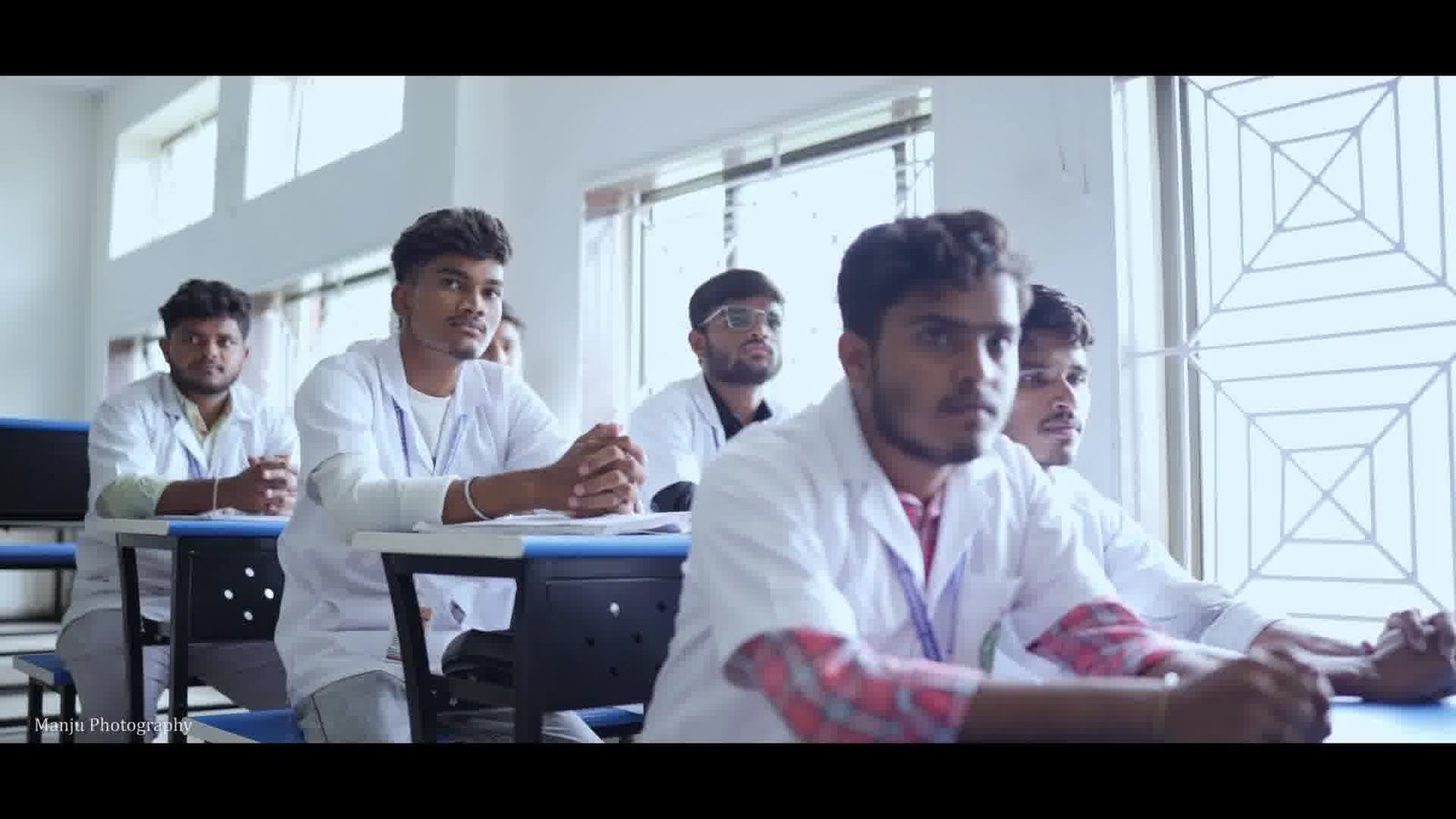 Faculty delivering a pharmacy lecture in the classroom